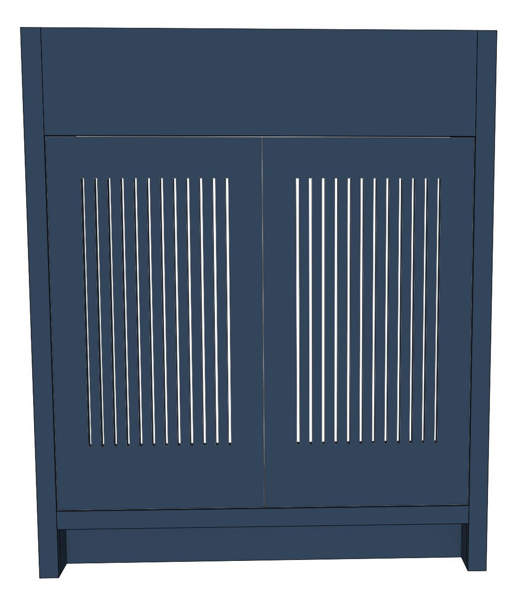 Ultimate Slat Door Kit (Vertical)