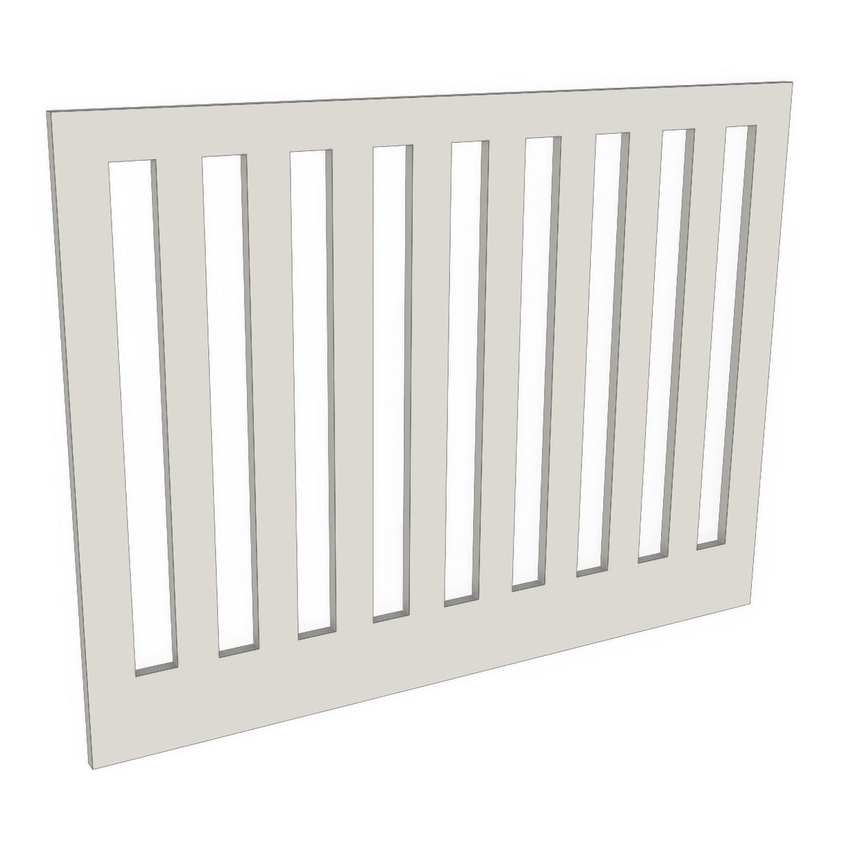 Ultimate Slat Door Kit (Vertical)