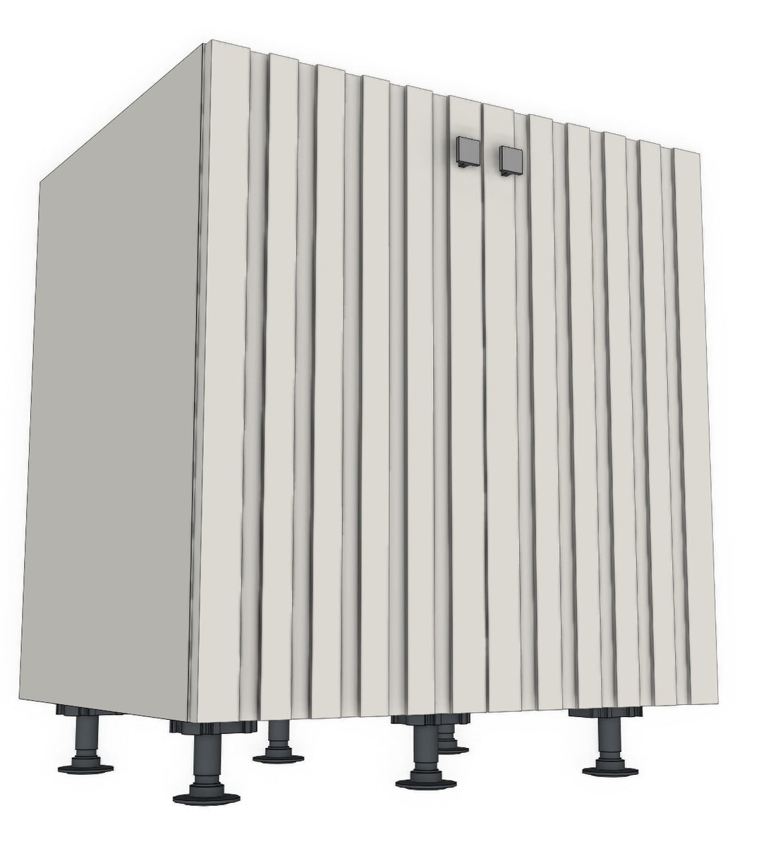 Ultimate Slat Door Kit (Vertical)