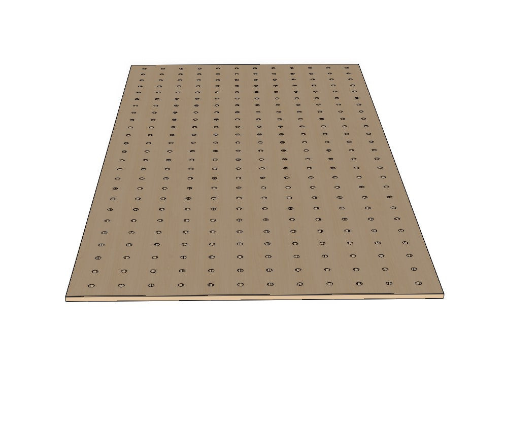 4x8 Bench Top Holes