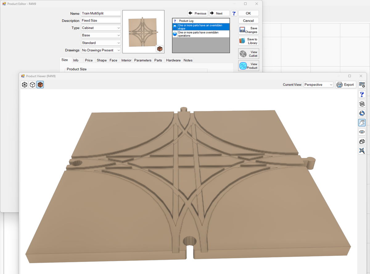 Train Tracks Product Library V1