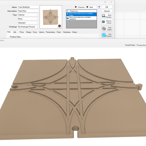 Train Tracks Product Library V1