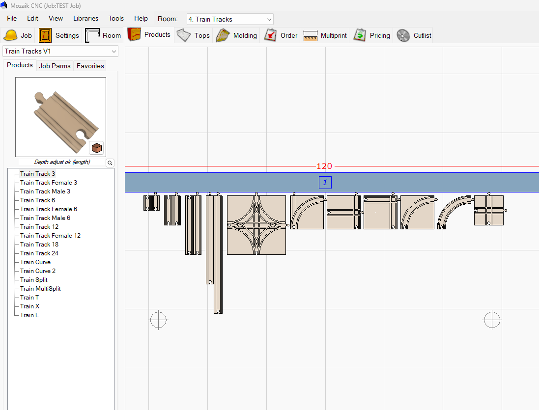 Train Tracks Product Library V1