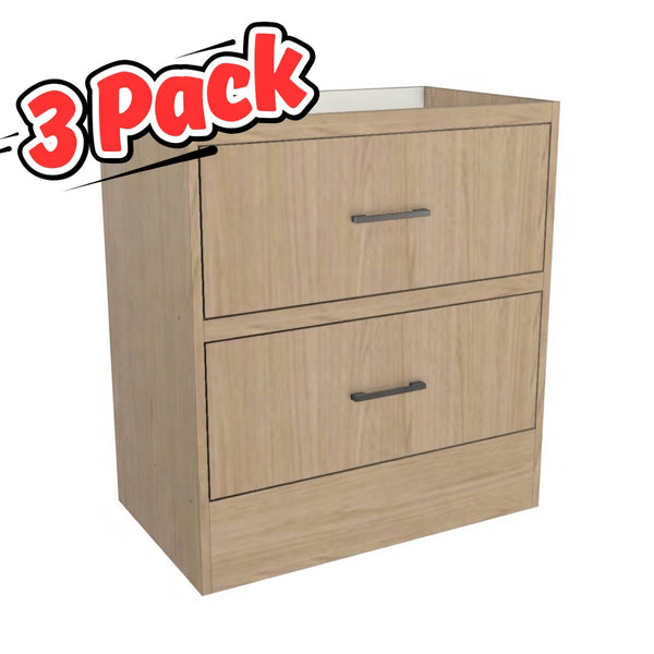 Miter Fold Insert Cabinet Components (3 Pack)