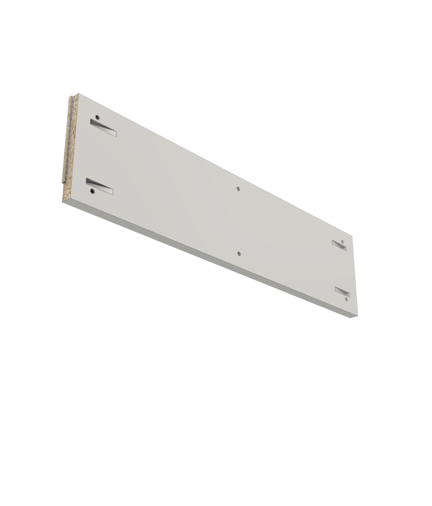 Frameless Rail 4 PC Kit