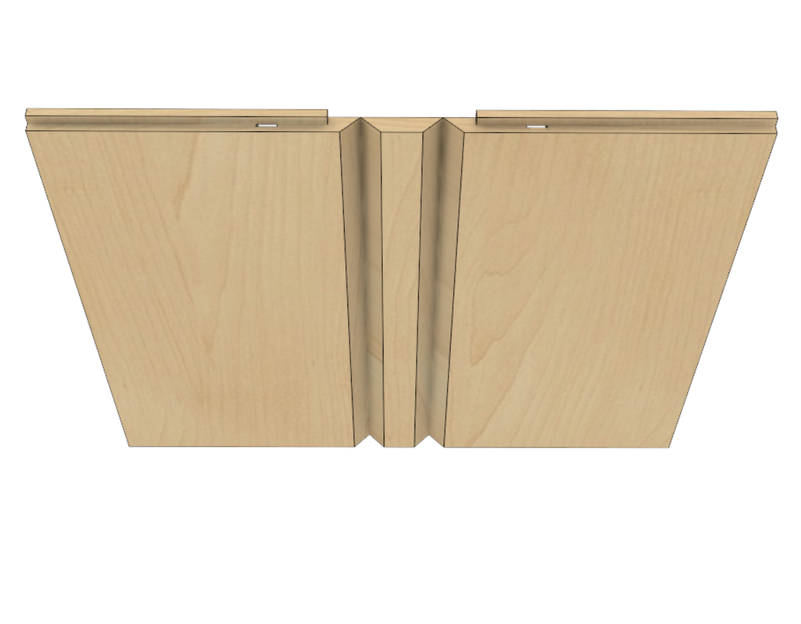 Miter Fold Fixed Shelves & Partitions Library V1
