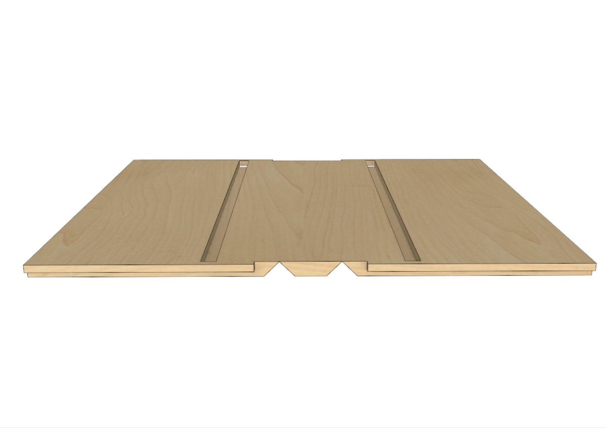 Miter Fold Fixed Shelves & Partitions Library V1