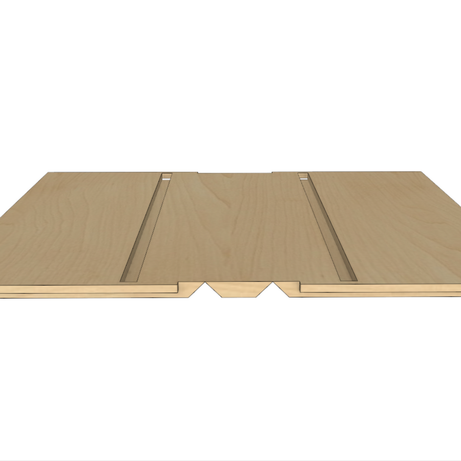 Miter Fold Fixed Shelves & Partitions Library V1