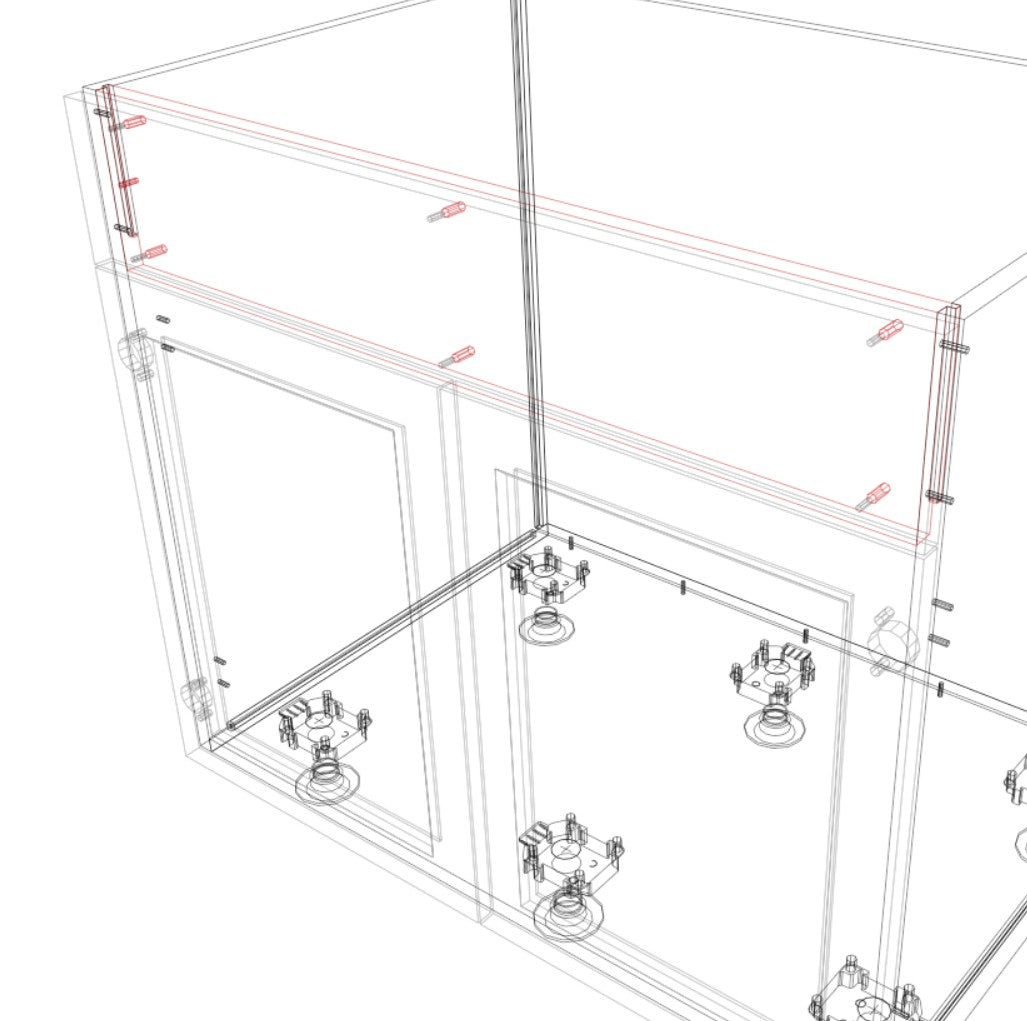 Frameless Rail Plus Drilling