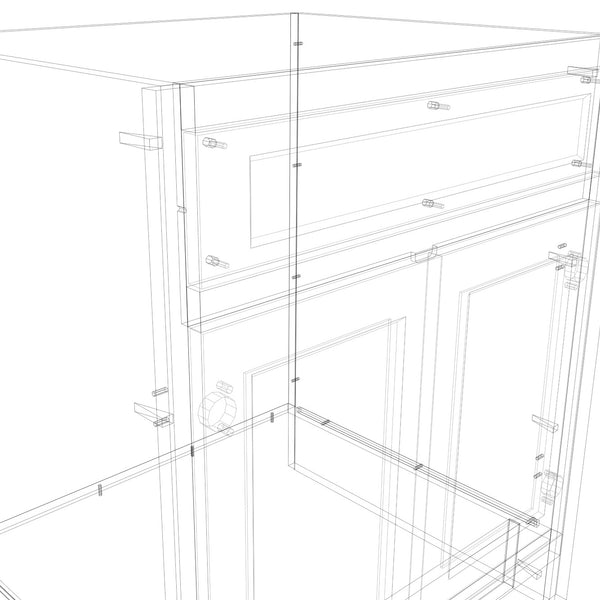 Inset Door False Front Stop+