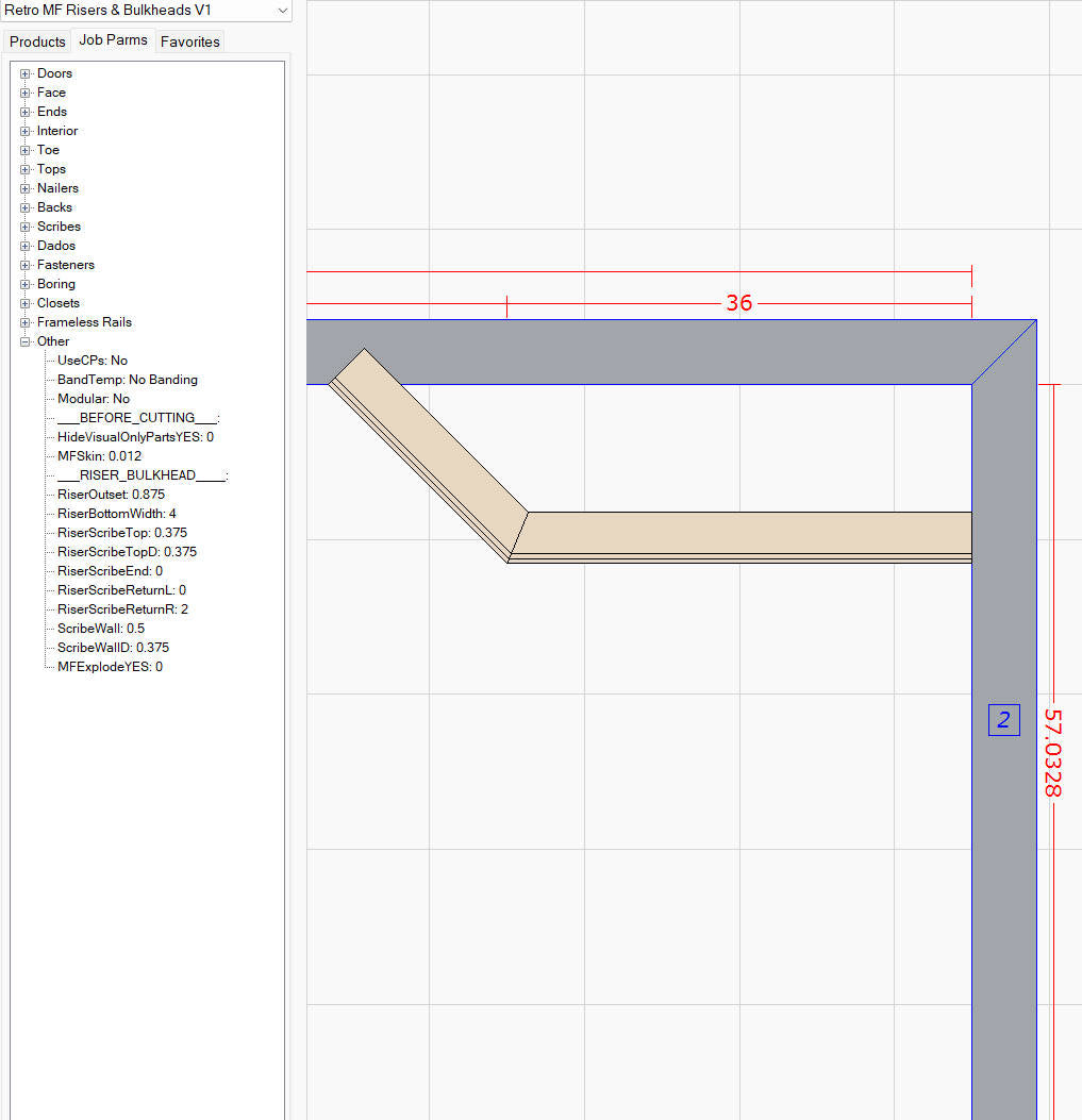 Miter Fold Risers & Bulkheads V1