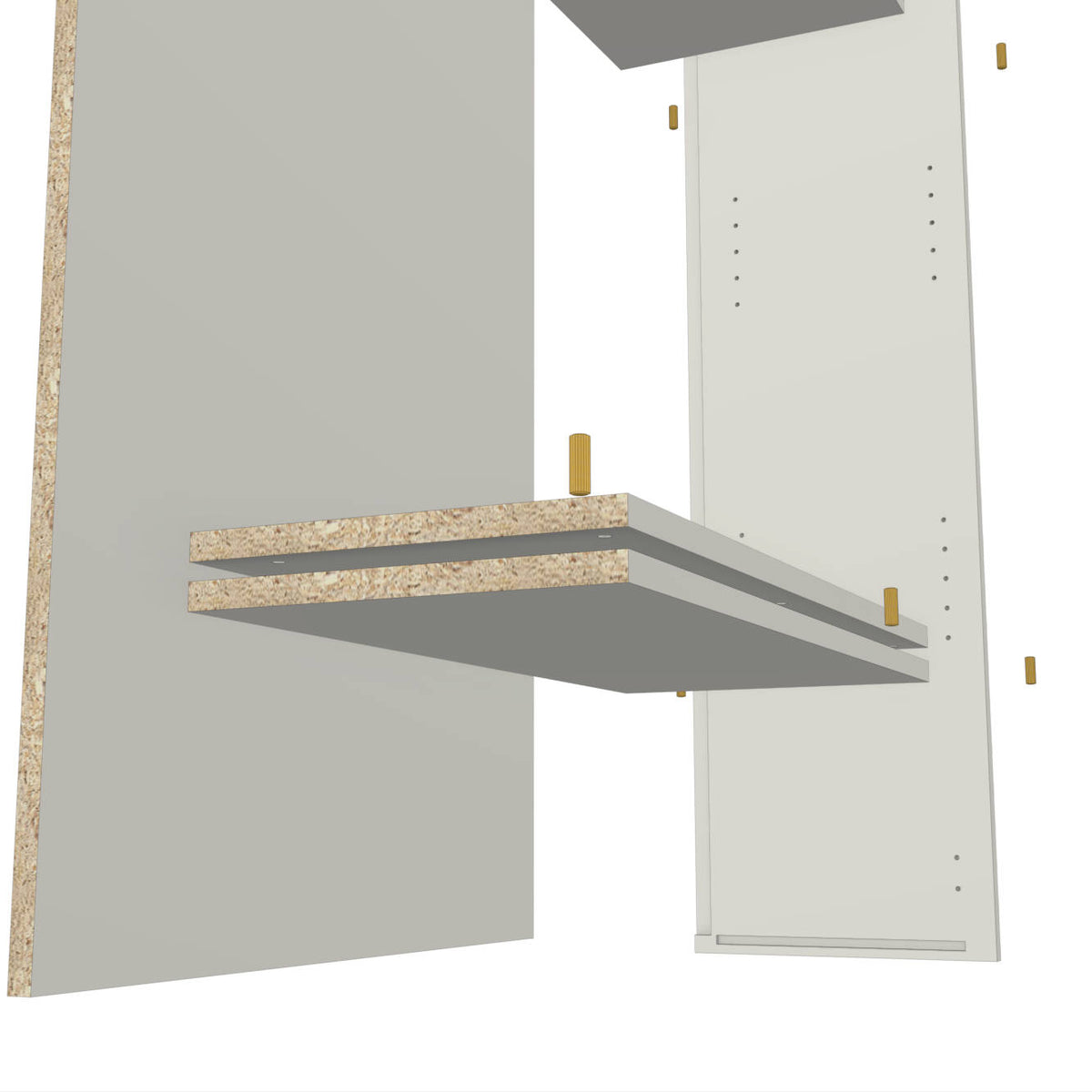 Glued-Up Dowel Shelves V1
