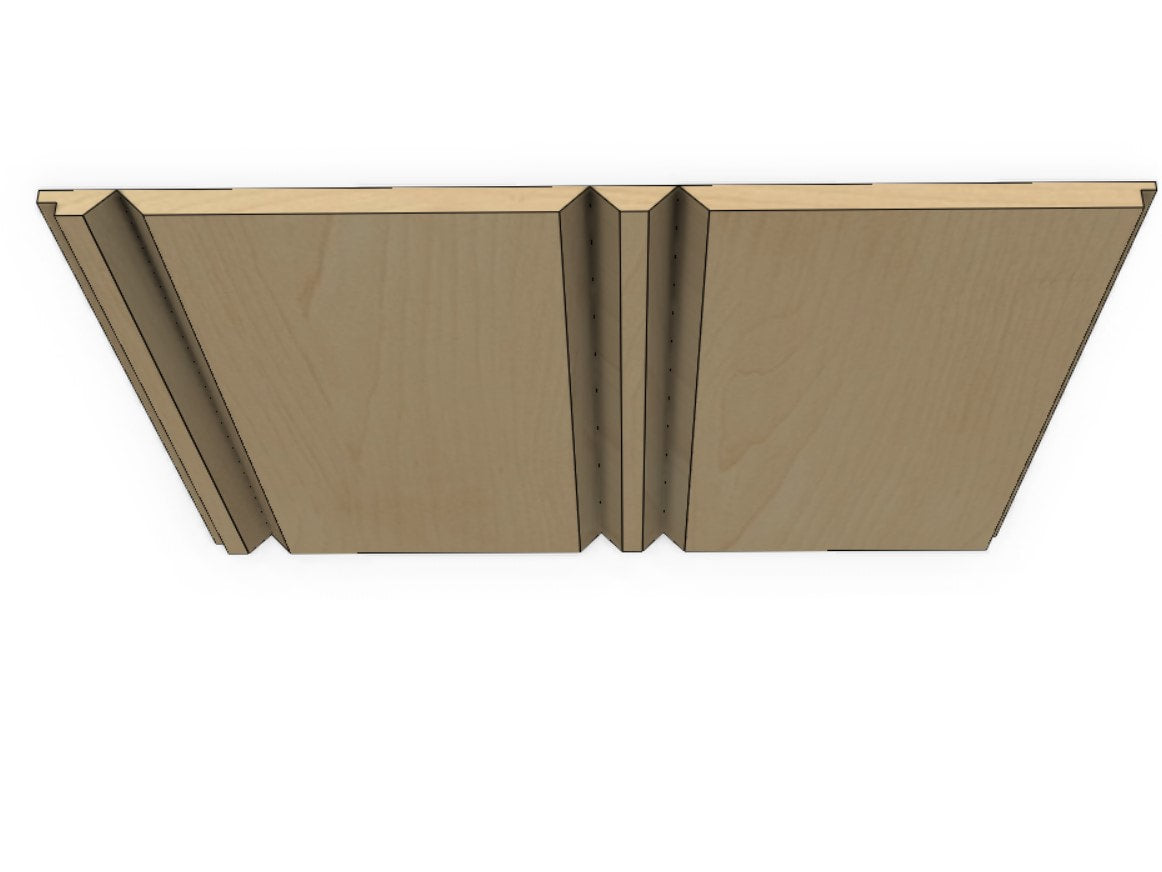 Miter Fold Adjustable Shelf Library V1!